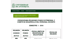 Desktop Screenshot of huitoto.udea.edu.co